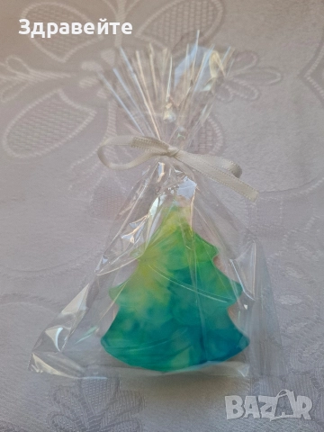 Коледни глицеринови хипоалергенни сапунчета с аромат на Коледа, снимка 3 - Коледни подаръци - 52746844