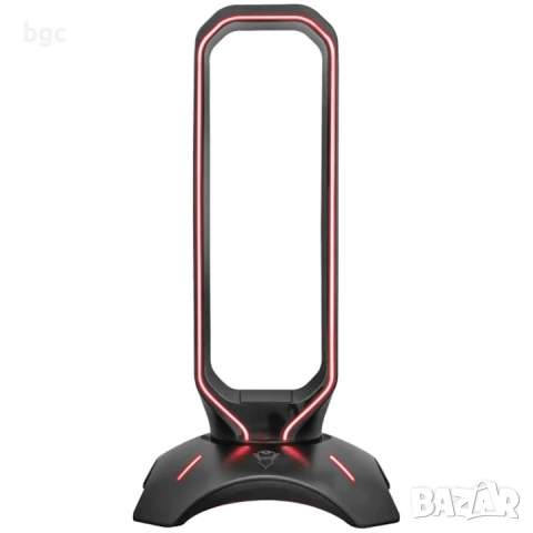  Стойка за слушалки Trust Cintar GXT 265, RGB осветление, 2 USB-A порта, 1,5 м кабел, неплъзгаща се,, снимка 2 - Други - 50444904