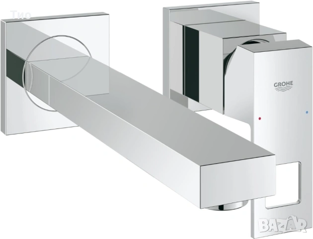 Grohe стенен вудупков смесител за умивалник Eurocube