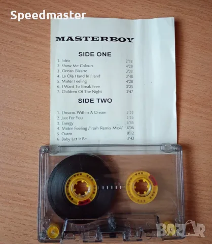 Masterboy - Colours, снимка 2 - Аудио касети - 56060316