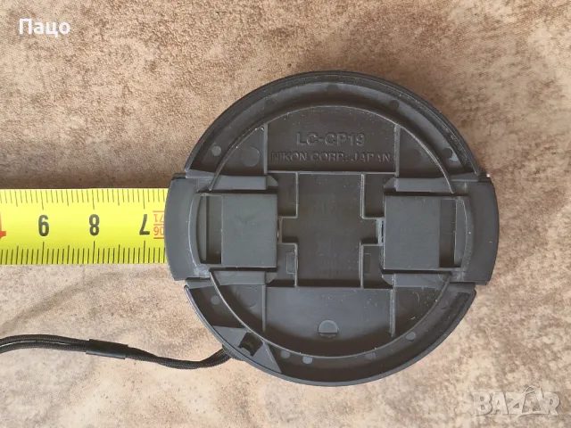 Капачка на обектива на предната камера Nikon Coolpix LC-CP19, снимка 2 - Чанти, стативи, аксесоари - 49518863