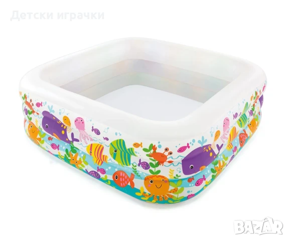 Детски надуваем басейн Аквариум INTEX Sea Aquarium, , снимка 3 - Басейни и аксесоари - 50814852