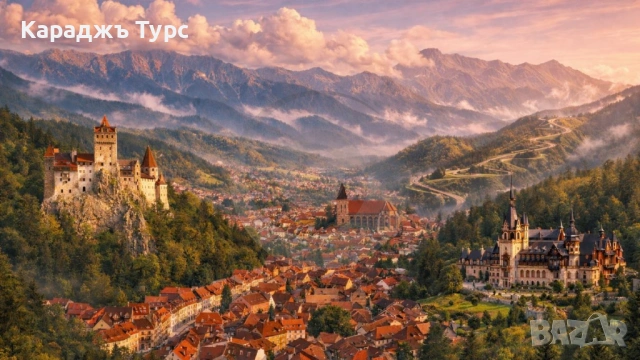 Карпатски легенди : Екскурзия до Бран, Брашов и Синая с 2 нощувки от София