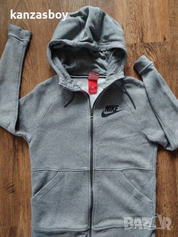 Nike Rally  Carbon Heather - дамско горнище р-р XS, снимка 4 - Суичъри - 52928313