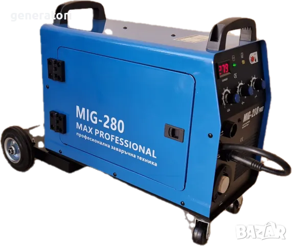 280 Ампера Телоподаващо MIG-280 PRO МАХ - Професионален Телоподаващ Апарат , снимка 2 - Други машини и части - 27672312