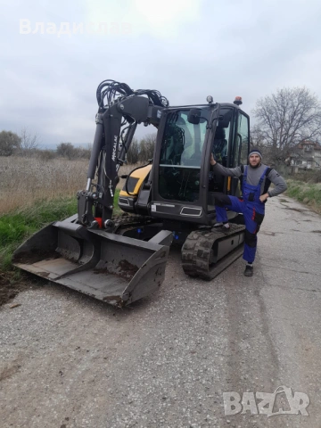 Услуги с багер 6 тона, бобкат и самосвал. Мулчер, чук., снимка 2 - Други ремонти - 53288415