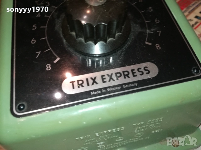 TRIX EXPRESS TYP 5599-MADE IN WESTERN GERMANY-ВНОС SWISS 0709251923LCHERY, снимка 9 - Друга електроника - 51635430