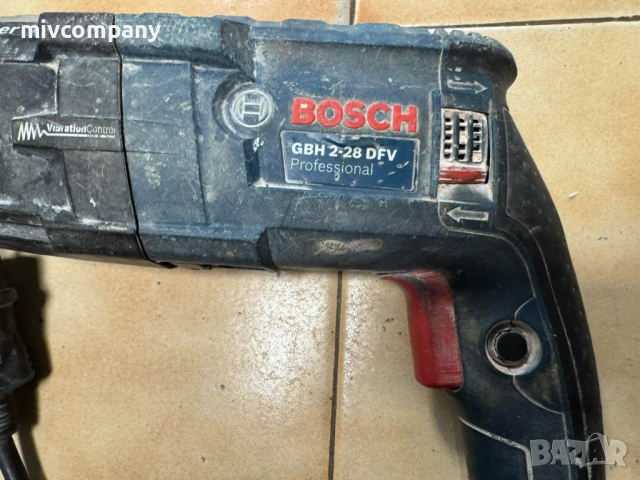 Перфоратор BOSCH GBH 2-28 DFV, снимка 4 - Перфоратори - 53721639