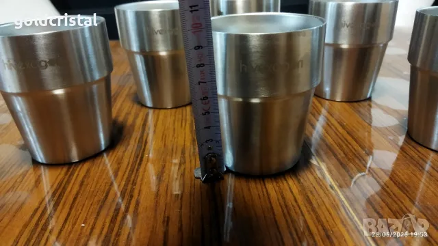 неръждаеми чаши с двойни стени , снимка 2 - Термоси - 50425628