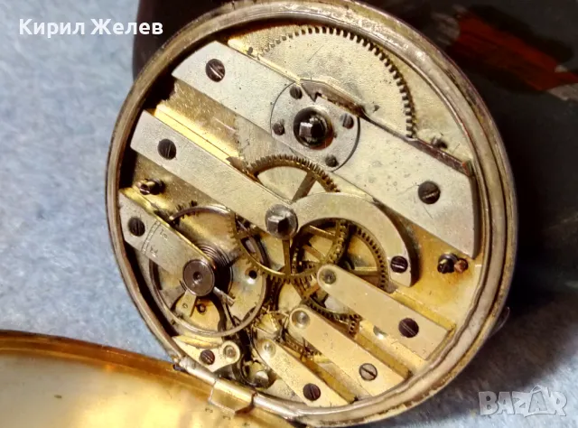 Стар СРЕБЪРЕН ДЖОБЕН ЧАСОВНИК РЯДЪК КОЛЕКЦИОНЕРСКИ МОДЕЛ БОНУС 2 КЛЮЧЕТА За СВЕРЯВАНЕ НАВИВАНЕ 48680, снимка 17 - Антикварни и старинни предмети - 48033788