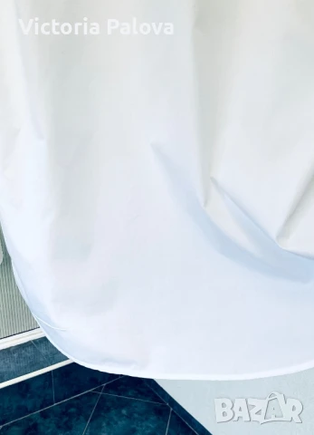 LACOSTE оригинал бяла мъжка риза, снимка 11 - Ризи - 51109460