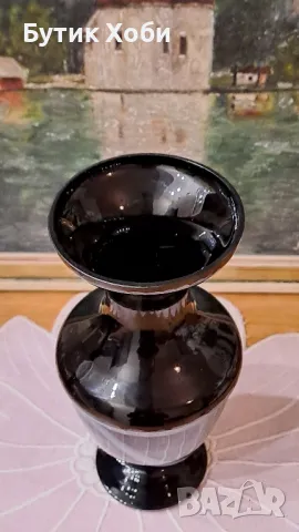 Комплект ваза и свещник, снимка 5 - Антикварни и старинни предмети - 49628803