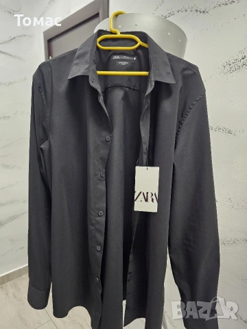 Риза на ZARA Fit slim, снимка 4 - Ризи - 53494897