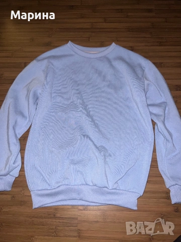светлосин пуловер за жени