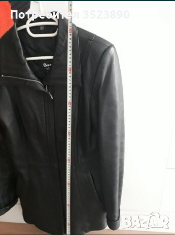 Естествено кожено яке М-размер, снимка 2 - Якета - 39340908