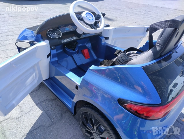 MERCEDES Акумулаторна кола Mercedes-Benz EQA син, снимка 6 - Други - 53849599