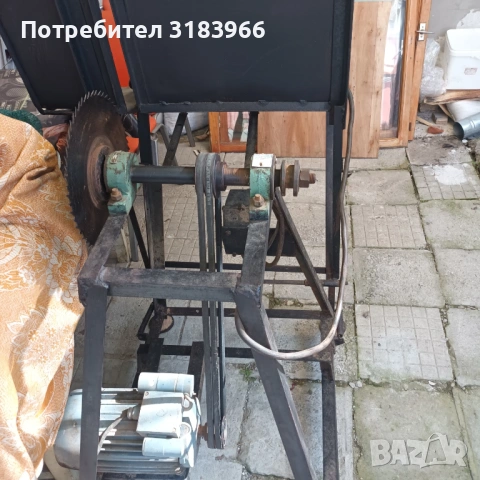 монофазен циркуляр с двигател 2.2 киловата, снимка 2 - Циркуляри - 53784026