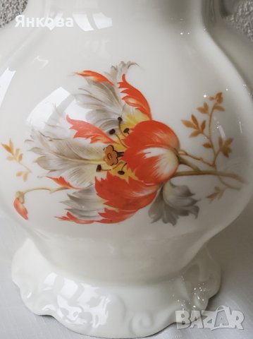 Старинен чайник Johann Seltmann  ,крайна цена , снимка 9 - Антикварни и старинни предмети - 44449623