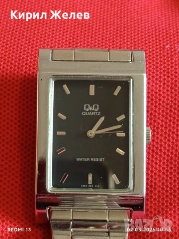 Дамски часовник Q/Q QUARTZ класически модел много красив 53744