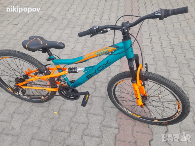 BYOX Велосипед 24" VERSUS тюркуаз, снимка 10 - Велосипеди - 53848929