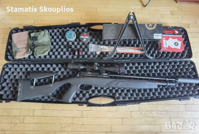 GAMO COYOTE PCP 40 J с всички възможни аксесоари