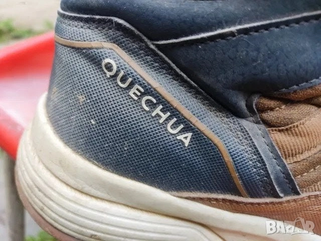 Топли зимни мъжки боти QUECHUA Мъжки обувки Мъжки кецове Естествени материали Перфектно качество!, снимка 3 - Мъжки боти - 52103551