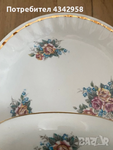 Винтидж порцеланов сет Fena Porzellan – Германия, 70г., снимка 5 - Антикварни и старинни предмети - 52232422