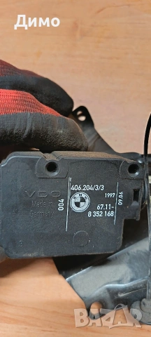 модул машинка за заключване на резврвоар бмв е39 bmw e39, снимка 2 - Части - 53194224