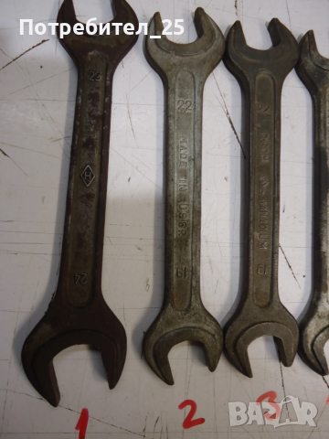 Гаечни ключове Х 2лв, снимка 2 - Ключове - 52437578