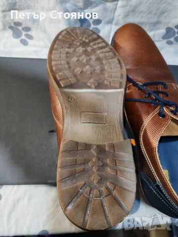 Елегантни мъжки обувки от естествена кожа Oliver Jacob №43, снимка 9 - Ежедневни обувки - 53794513