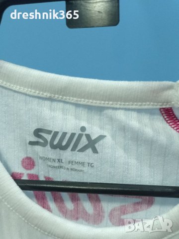 Swix Термо Тениска Дамска/ XL, снимка 4 - Тениски - 39585354