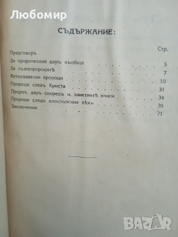 Пророци преди и следъ Христа Хр. Филаретовъ, снимка 2 - Други - 49871343