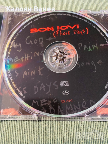 BON JOVI, снимка 13 - CD дискове - 36151512