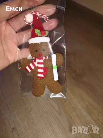 Джинджифилово човече, снимка 10 - Декорация за дома - 43236886