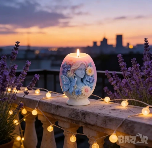 Молд яйце с жена и пеперуда, снимка 8 - Форми - 53412627