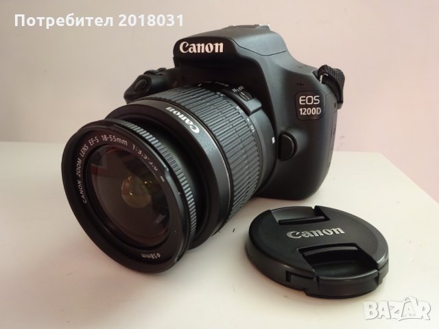 Нов Canon 1200D + 18-55мм, снимка 4 - Фотоапарати - 35829446