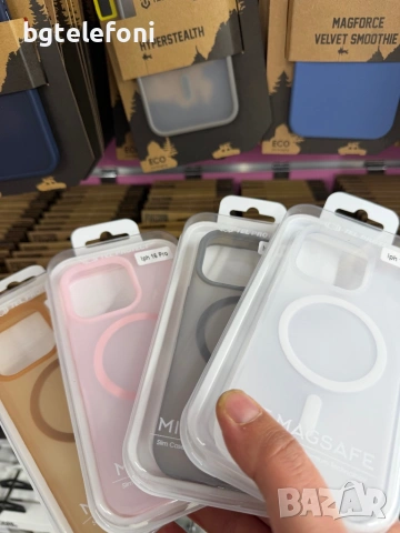 iPhone 16 Pro,iPhone 16 Pro Max матиран силикон с MAGSAFE, снимка 10 - Калъфи, кейсове - 53238094