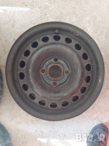 Железни Джанти 14 Цола 4 по 100, снимка 2 - Гуми и джанти - 20232576