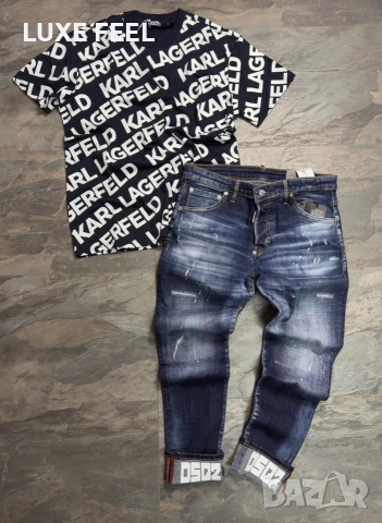 Karl Lagerfeld 🔹Мъжки Тениски , снимка 4 - Тениски - 53685723