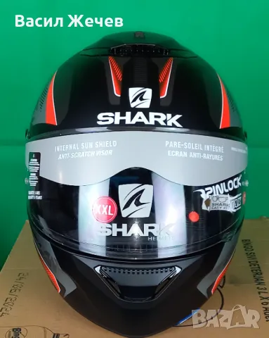 Каска Shark Spartan Karken Helmet, размер XXL, снимка 4 - Аксесоари и консумативи - 49510728