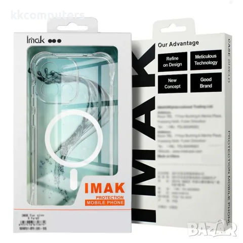 IMAK за Samsung Galaxy M47 5G / A27 5G Магнитен Airbag Удароустойчив TPU Калъф със Скрийн Протектор , снимка 9 - Калъфи, кейсове - 55852210