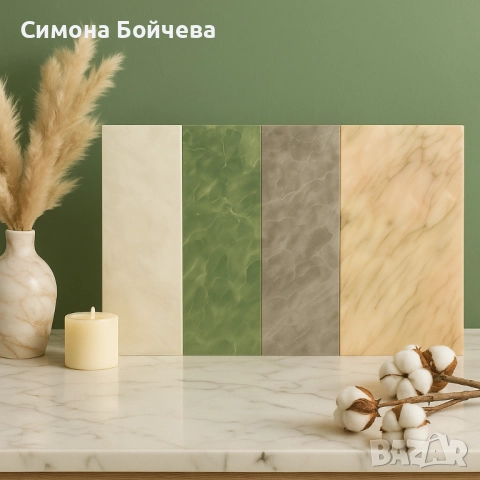 Самозалепващо PVC фолио, лист 30х60см – бързо обновяване без ремонт