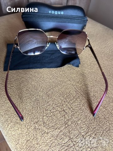 Дамски слънчеви очила Vogue, снимка 3 - Слънчеви и диоптрични очила - 44433492