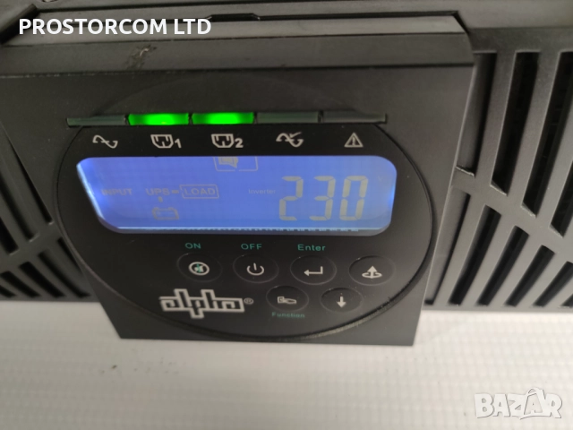 UPS  Alpha 2000va/1.6KW, online, гаранция, цената е с вкл. ДДС, снимка 5 - Друга електроника - 52721019