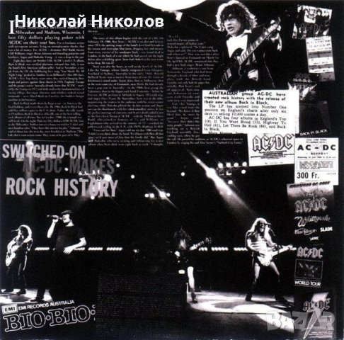 AC/DC - Back In Black (LP), плоча, снимка 4 - Грамофонни плочи - 41591433