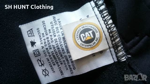 CATERPILAR Softshell Work Jacket размер XL работна горница вятърно устойчива W4-218, снимка 15 - Суичъри - 52111276