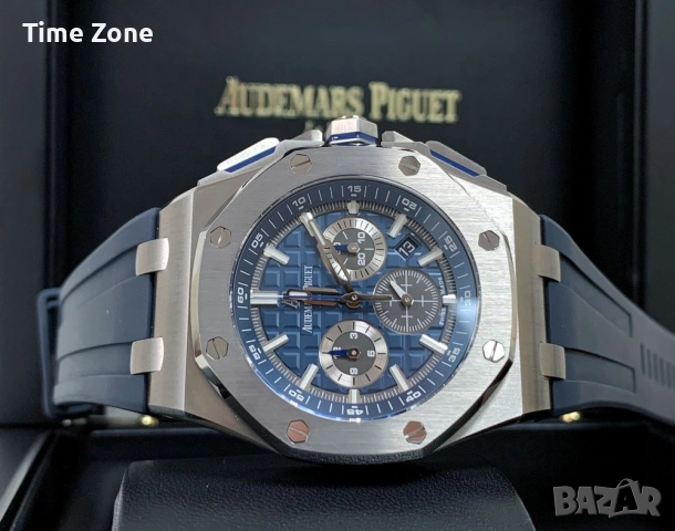 Audemars Piguet Royal Oak Offshore Chronograph 42mm Steel Blue Dial Различни Варианти, снимка 4 - Мъжки - 52999025
