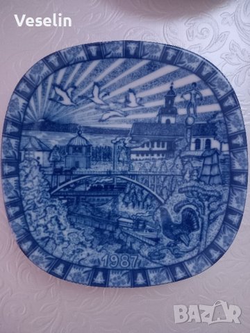 колекционерска чиния за стена , снимка 1 - Декорация за дома - 44402944