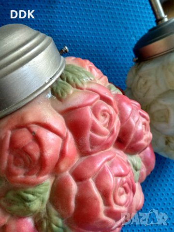 Лампи за таван РОЗИ от 1954 година,УНИКАТ!, снимка 8 - Лампи за таван - 35701480