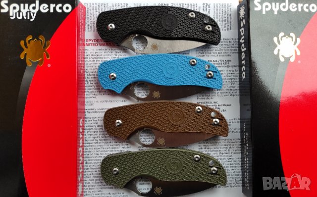 Сгъваем нож Spyderco C123 Sage 5, снимка 2 - Ножове - 39965584